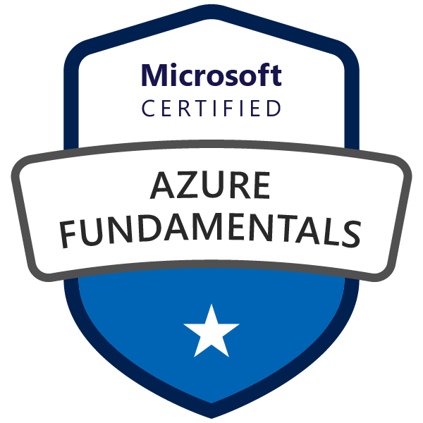 Azure AZ-900 Badge